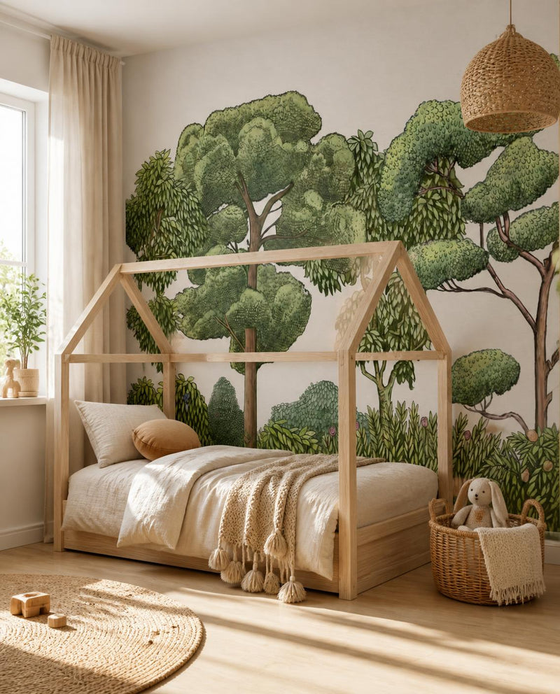 Forêt enchantée — Papier peint panoramique sur mesure